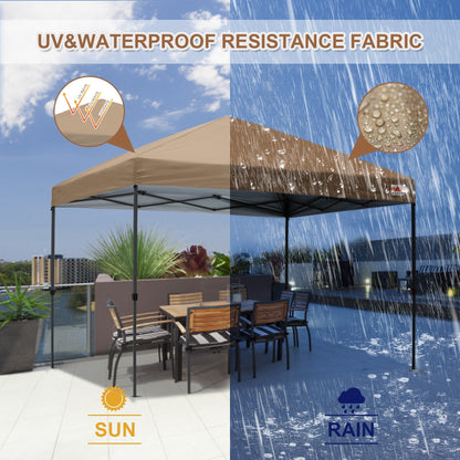 ABCCANOPY Tenda a baldacchino pieghevole facile e resistente Tenda a baldacchino per esterni