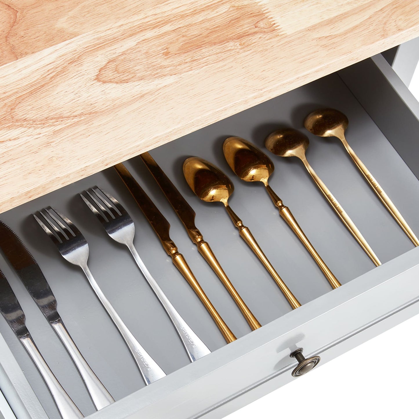 Carrello per microonde con isola da cucina mobile AVAWING 42