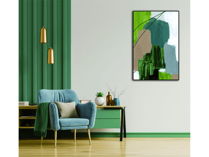 Arte murale su tela di Gerry