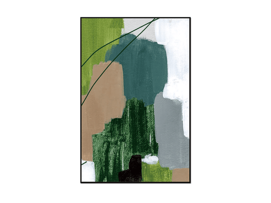 Arte murale su tela di Gerry