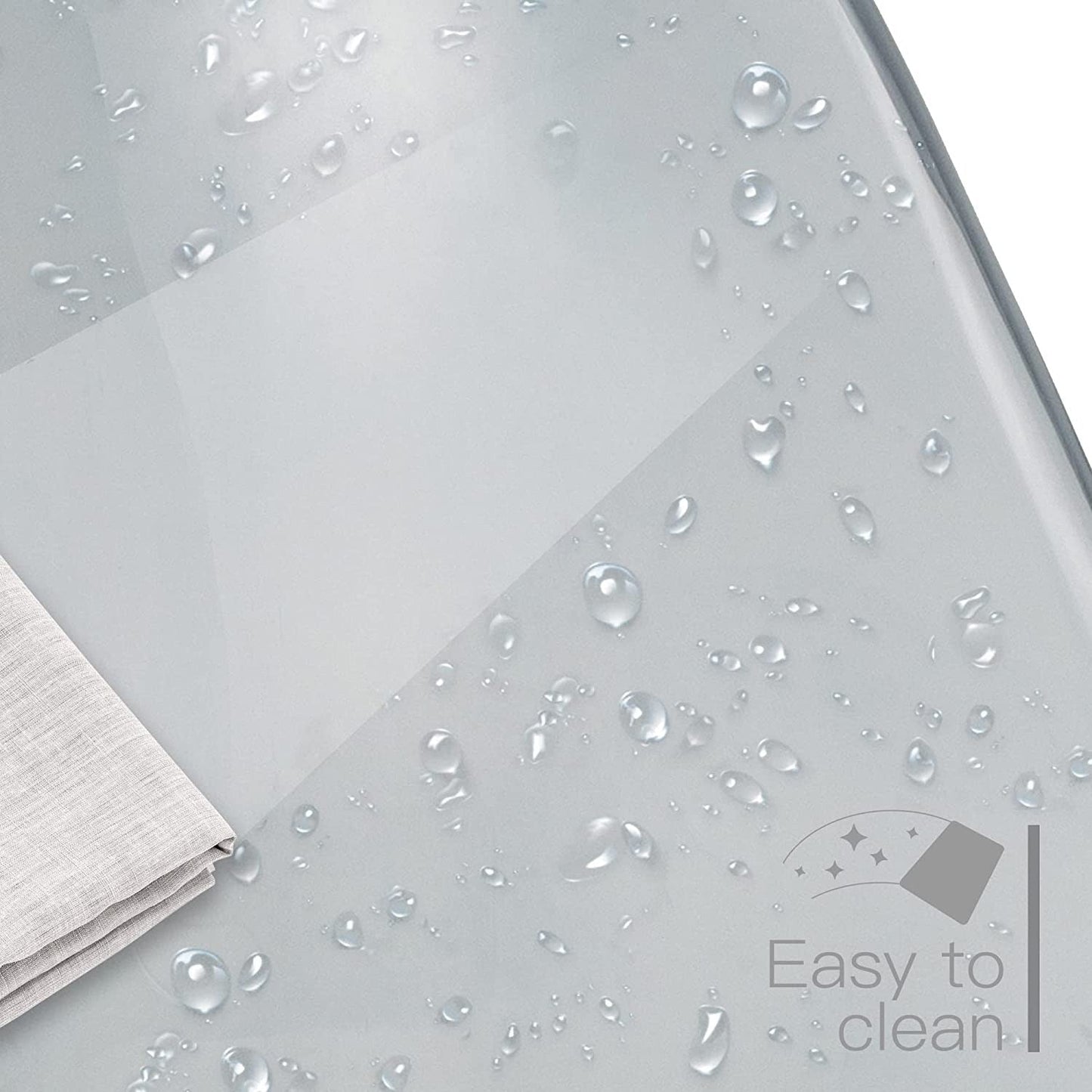 Sedia girevole in acrilico con altezza regolabile senza braccioli per ufficio domestico