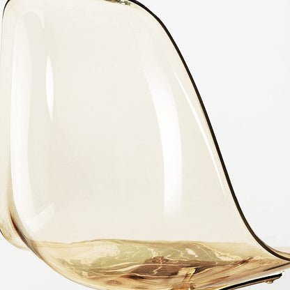 Sedia girevole in acrilico con altezza regolabile senza braccioli per ufficio domestico