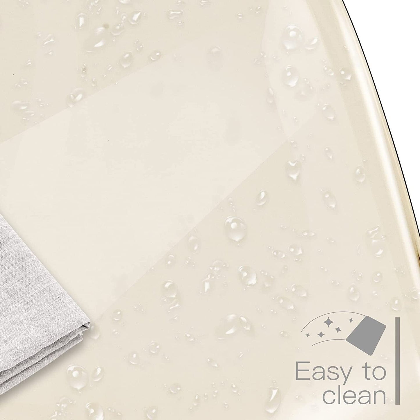 Sedia girevole in acrilico con altezza regolabile senza braccioli per ufficio domestico