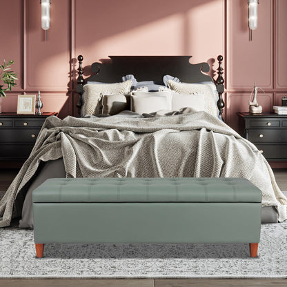 Panca contenitore in similpelle Adeco 50