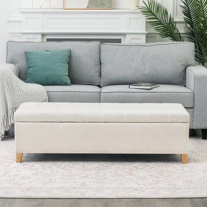 Panca contenitore in similpelle Adeco 50