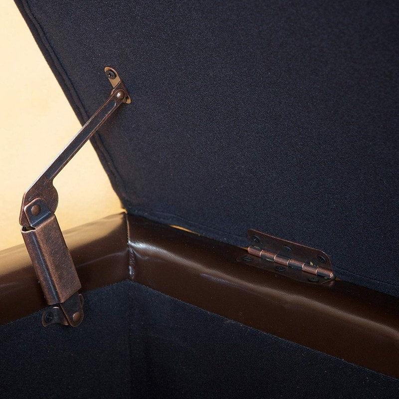 Panca contenitore in similpelle Adeco 50