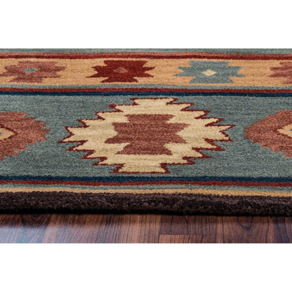 Tappeto in lana annodato a mano Alora Decor Ryder Southwestern