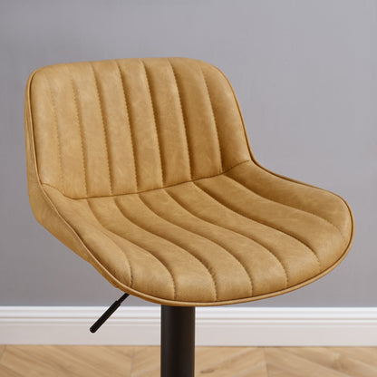 Sgabello da bar girevole regolabile in altezza Art Leon, set da 2