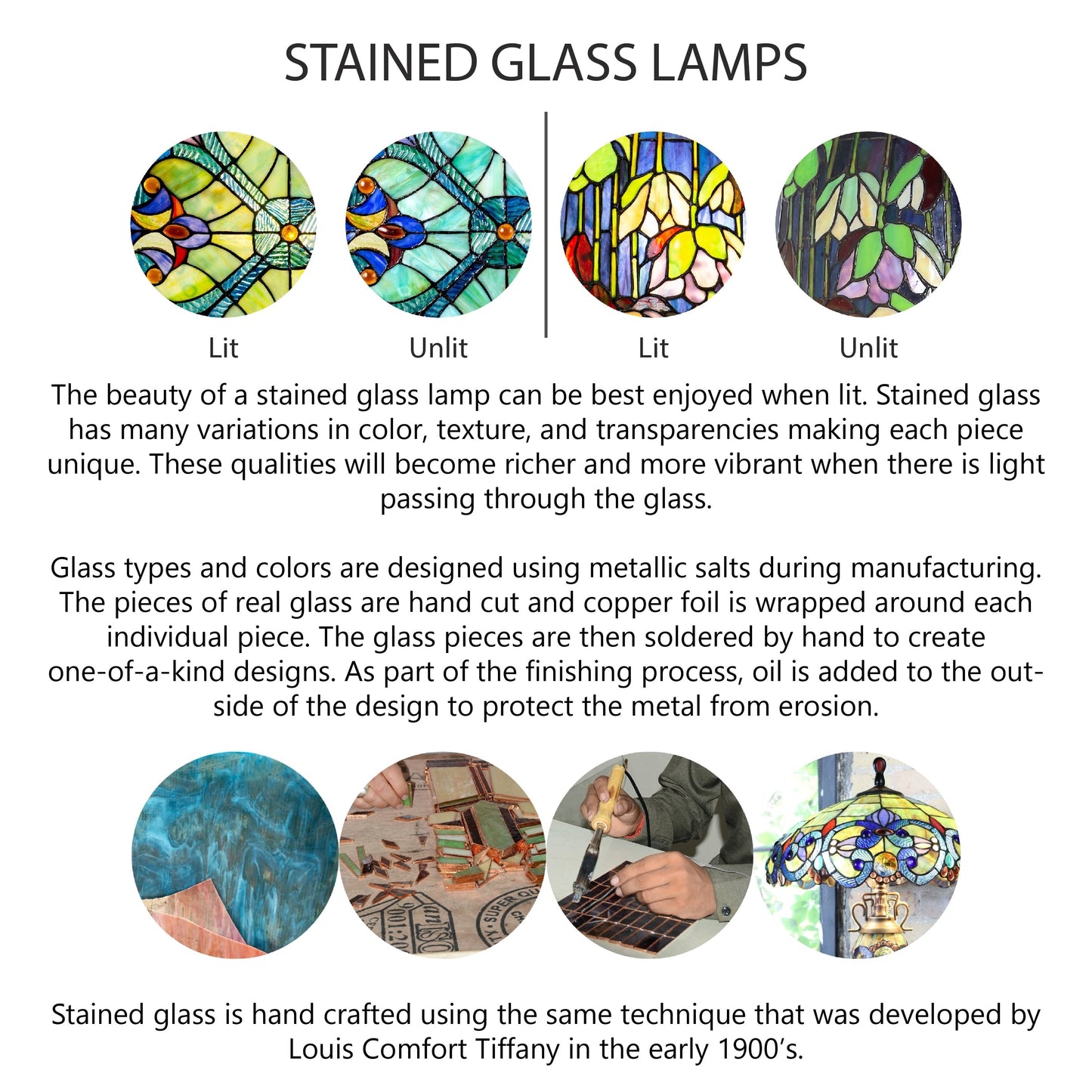 Ventilatore da soffitto Astrid River of Goods in bronzo lucidato a olio multicolore e vetro colorato a 3 luci da 52 pollici - 52 x 52 x 14,75/19,75