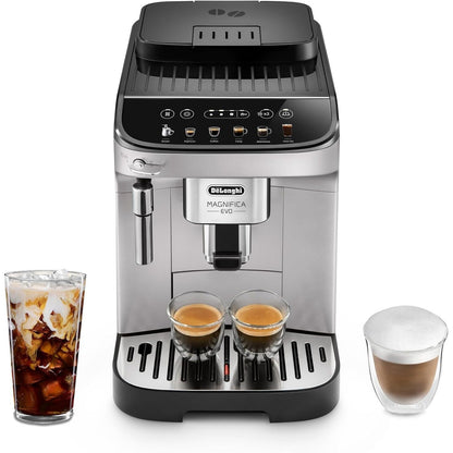 Macchina per caffè espresso automatica con montalatte manuale, macinacaffè integrato, ECAM29043SB