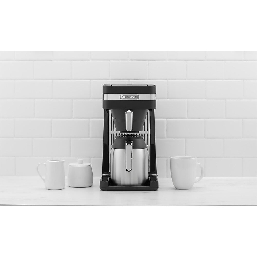 BUNN Speed ​​Brew CSB3T Macchina per caffè da 10 tazze nera/argento
