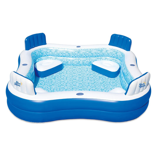 Piscina gonfiabile Blue Wave Premier con copertura - Taglia unica
