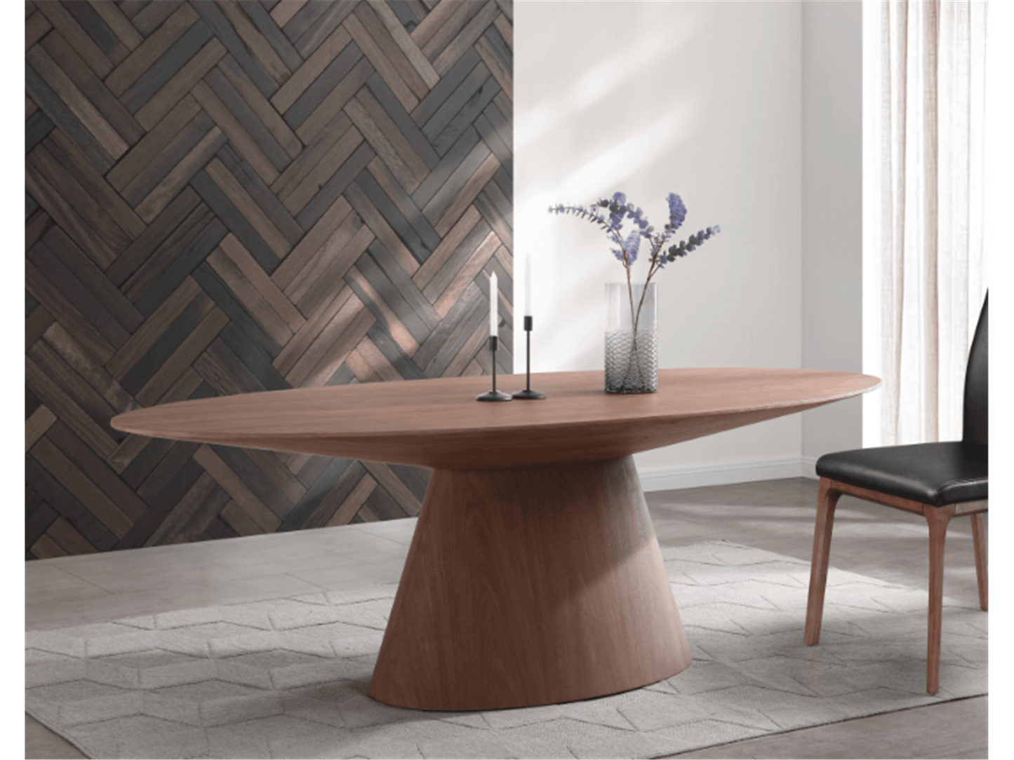 Tavolo da pranzo ovale Brody