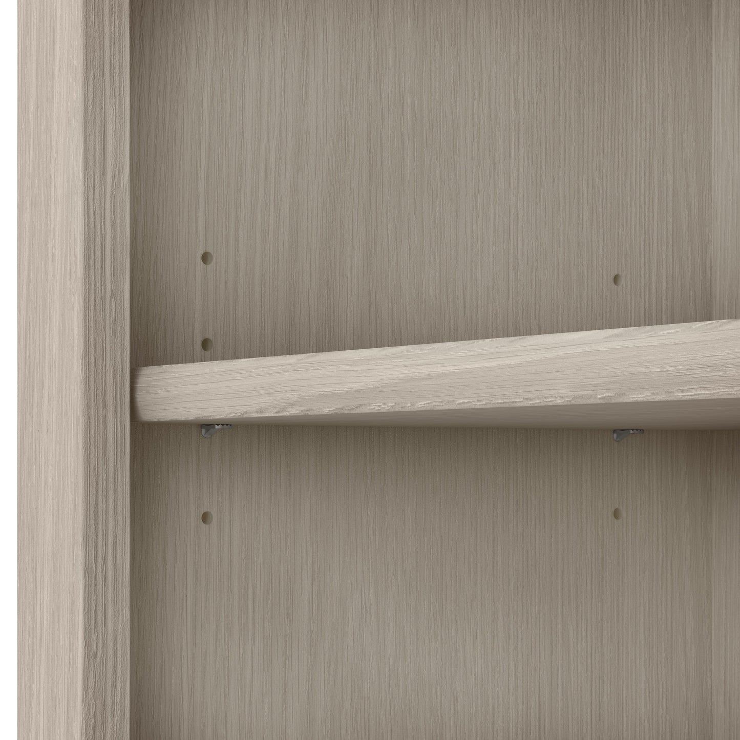 Libreria alta a 5 ripiani Somerset di Bush Furniture con ripiani regolabili