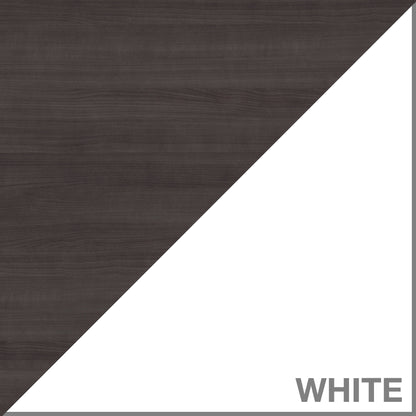 Libreria alta a 5 ripiani Somerset di Bush Furniture con ripiani regolabili