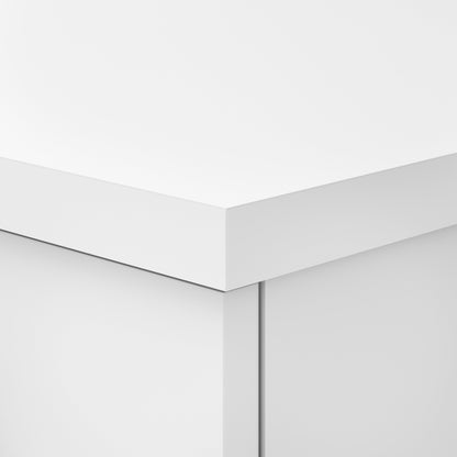 Libreria alta a 5 ripiani Somerset di Bush Furniture con ripiani regolabili