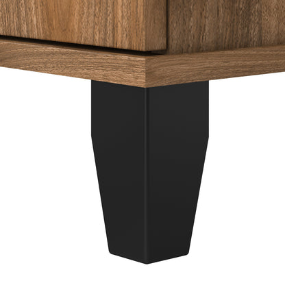 Libreria alta a 5 ripiani Somerset di Bush Furniture con ripiani regolabili