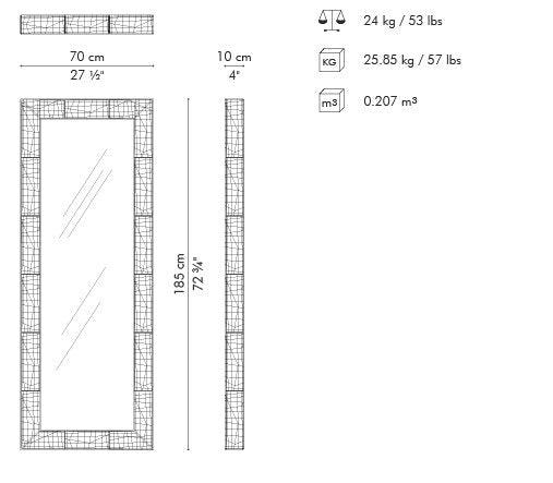 SPECCHIO CUC ME (RETTANGOLARE)