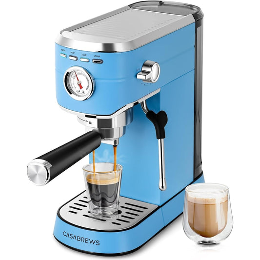 CASABREWS CM5418 Macchina per caffè espresso 20 bar con sistema di schiumatura del latte - N/D