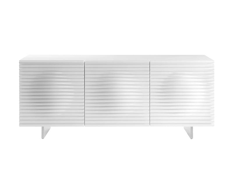 Credenza Luna laccata bianca