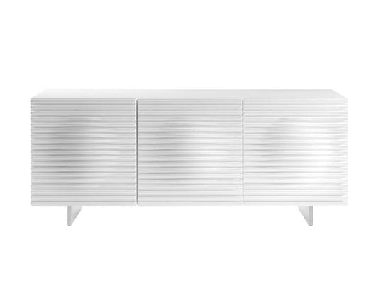 Credenza Luna laccata bianca