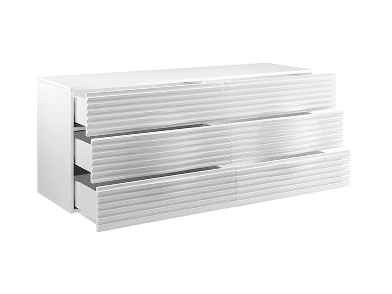 Cassettiera Luna White