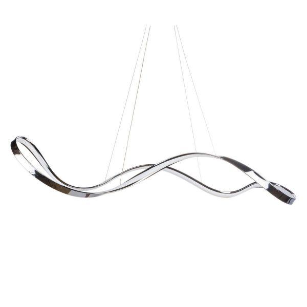 Lampadario a LED Xander // Finitura cromata