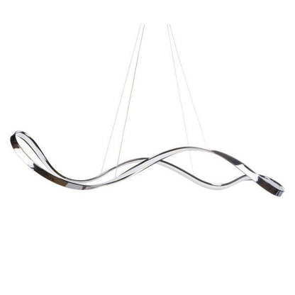 Lampadario a LED Xander // Finitura cromata