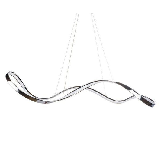 Lampadario a LED Xander // Finitura cromata