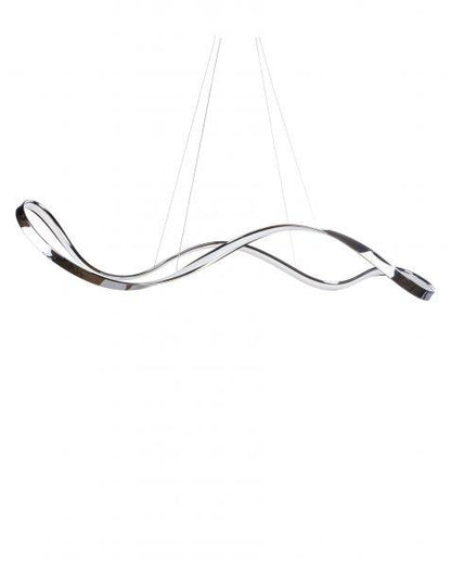 Lampadario a LED Xander // Finitura cromata