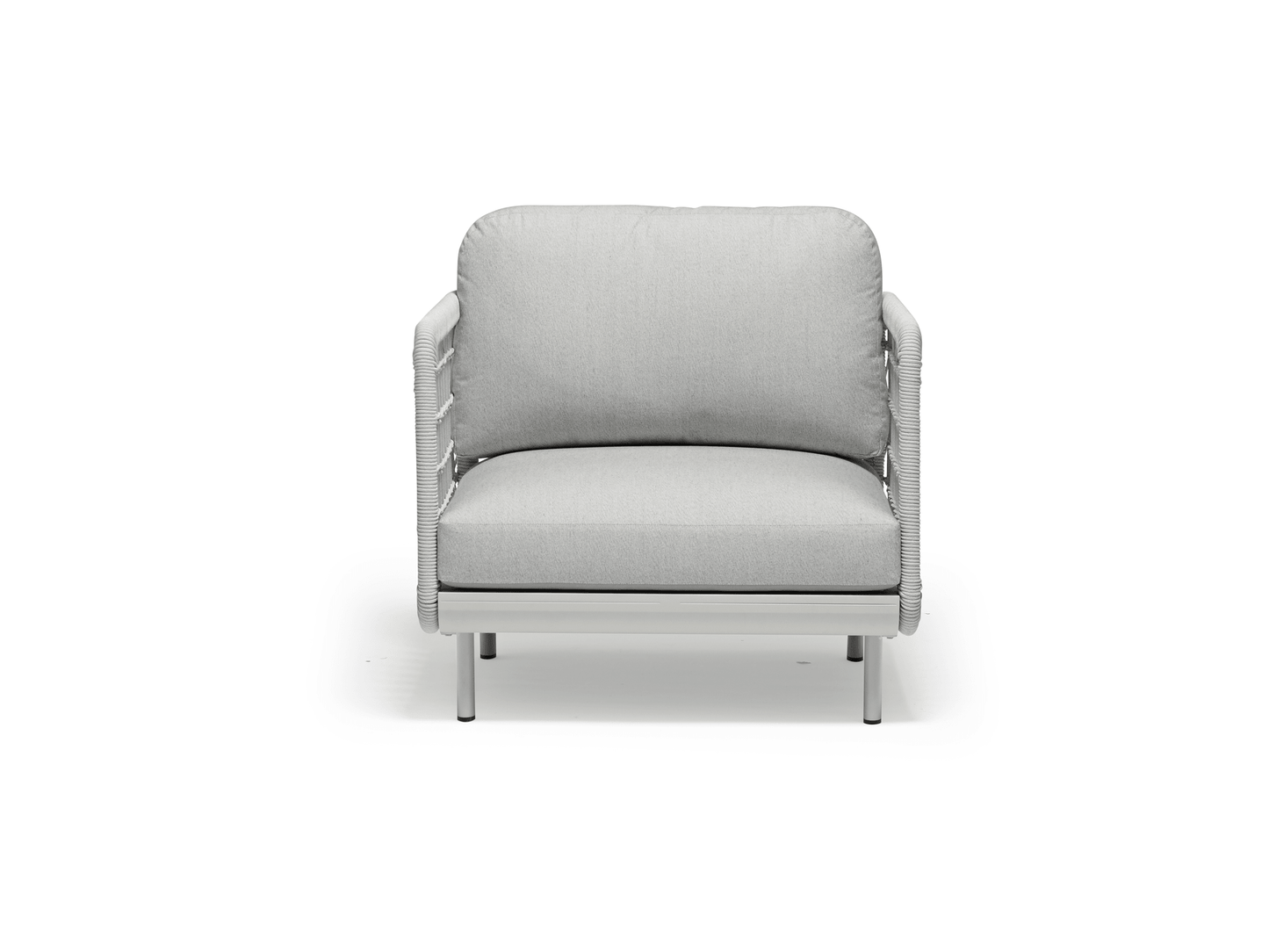 Poltrona Amberly in grigio chiaro