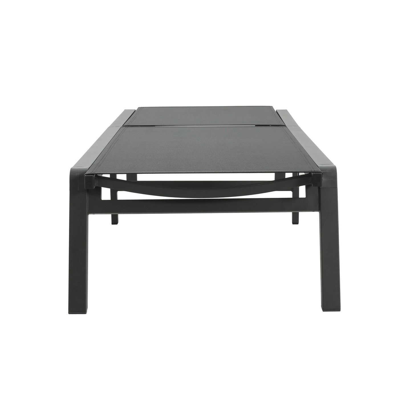 Chaise longue da esterno in alluminio Cape Coral (set da 2) di Christopher Knight Home - 77,56 P x 25,20 L x 11,80 A