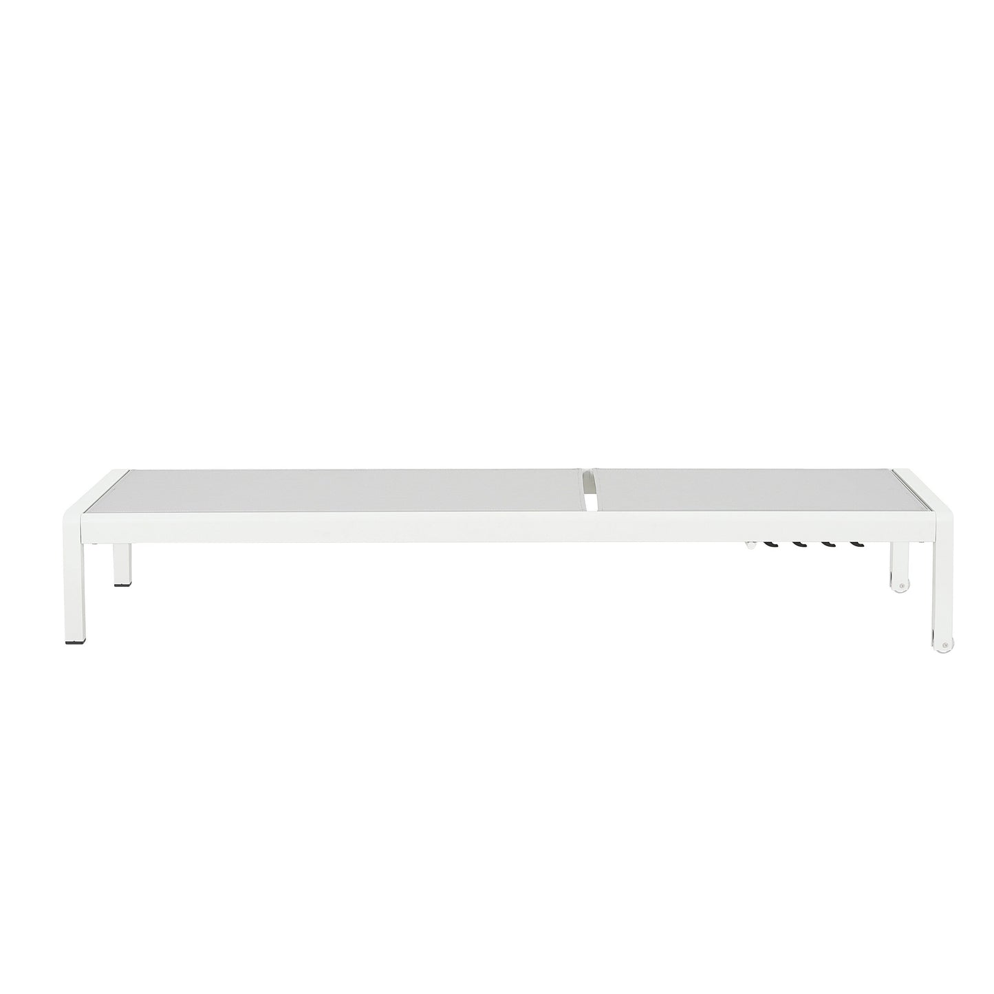 Chaise longue da esterno in alluminio Cape Coral (set da 2) di Christopher Knight Home - 77,56 P x 25,20 L x 11,80 A