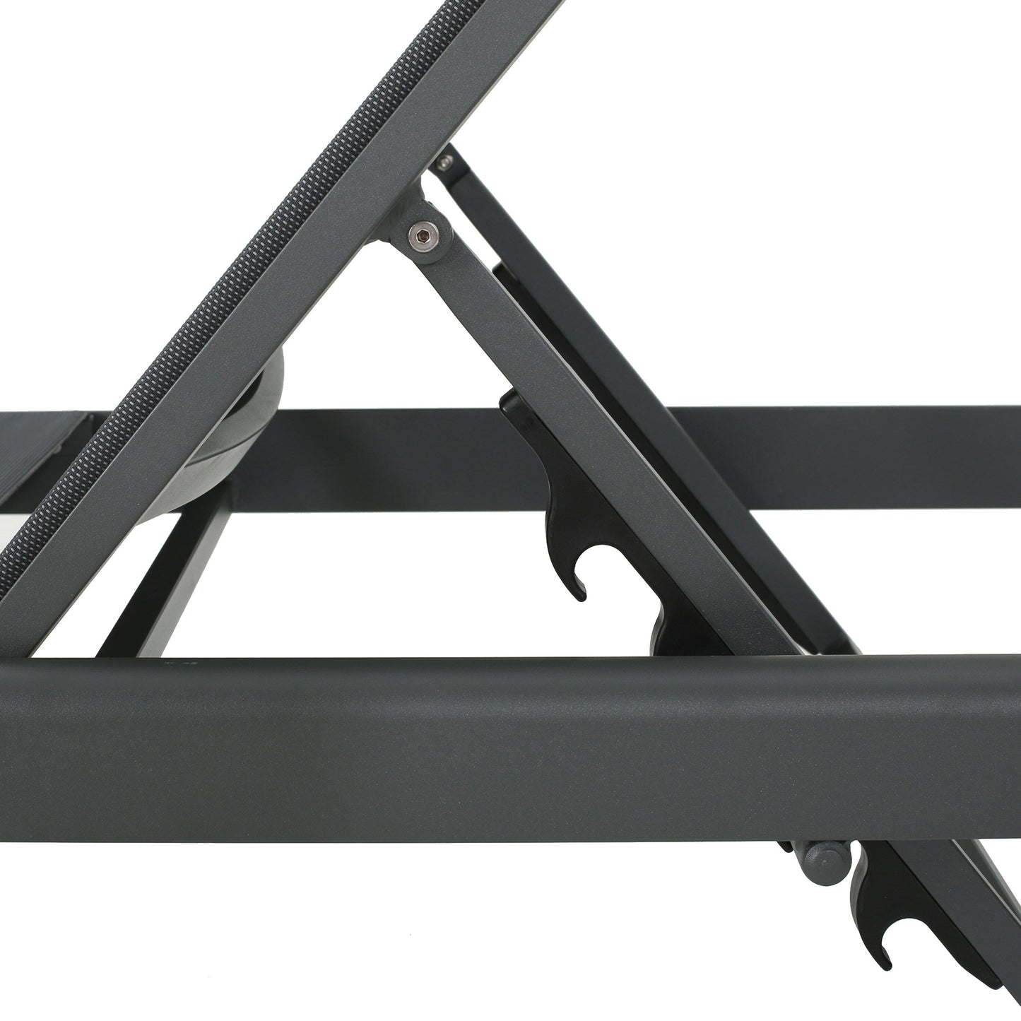 Chaise longue da esterno in alluminio Cape Coral (set da 2) di Christopher Knight Home - 77,56 P x 25,20 L x 11,80 A