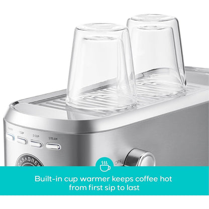 Macchina per caffè espresso professionale Casabrews da 20 bar con sistema di schiumatura del latte