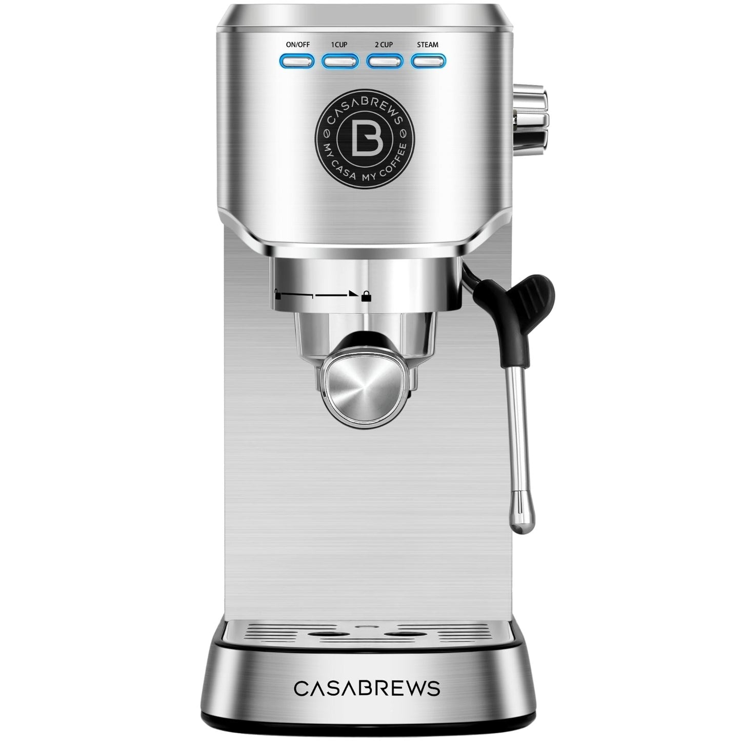 CASABREWS CM5418Basic Macchina per caffè espresso da 20 bar con schiuma di latte per la casa