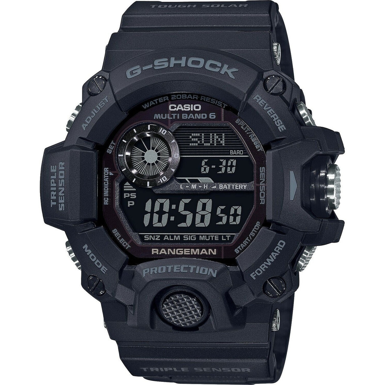 Orologio digitale solare Casio G-Shock Rangeman