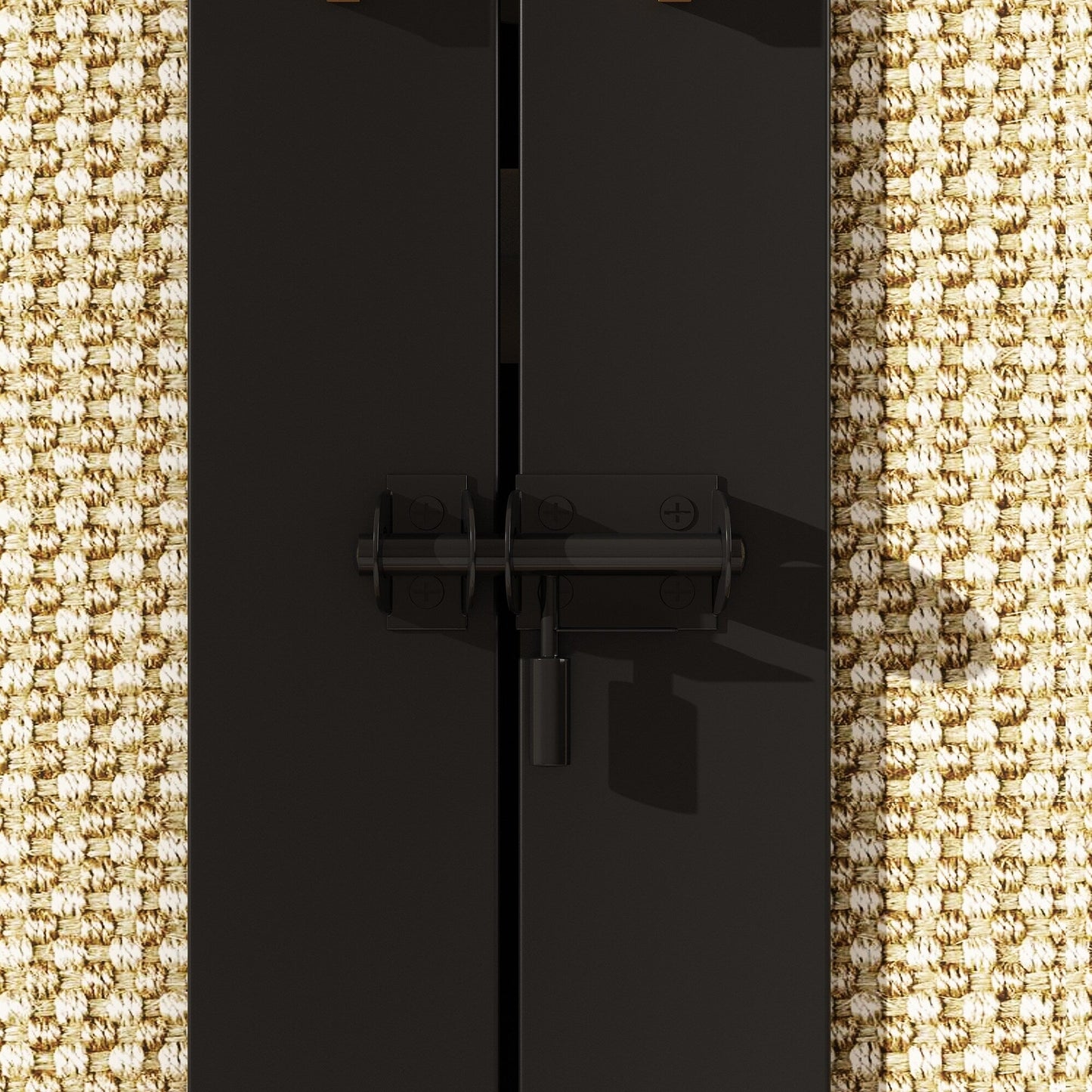 Lettiera per gatti, cuccia per gatti, tavolino laterale, porta, mobiletto, libreria