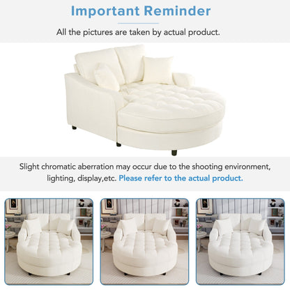 Divano letto con chaise longue in ciniglia, divano imbottito con schienale trapuntato e 2 cuscini staccabili per soggiorno