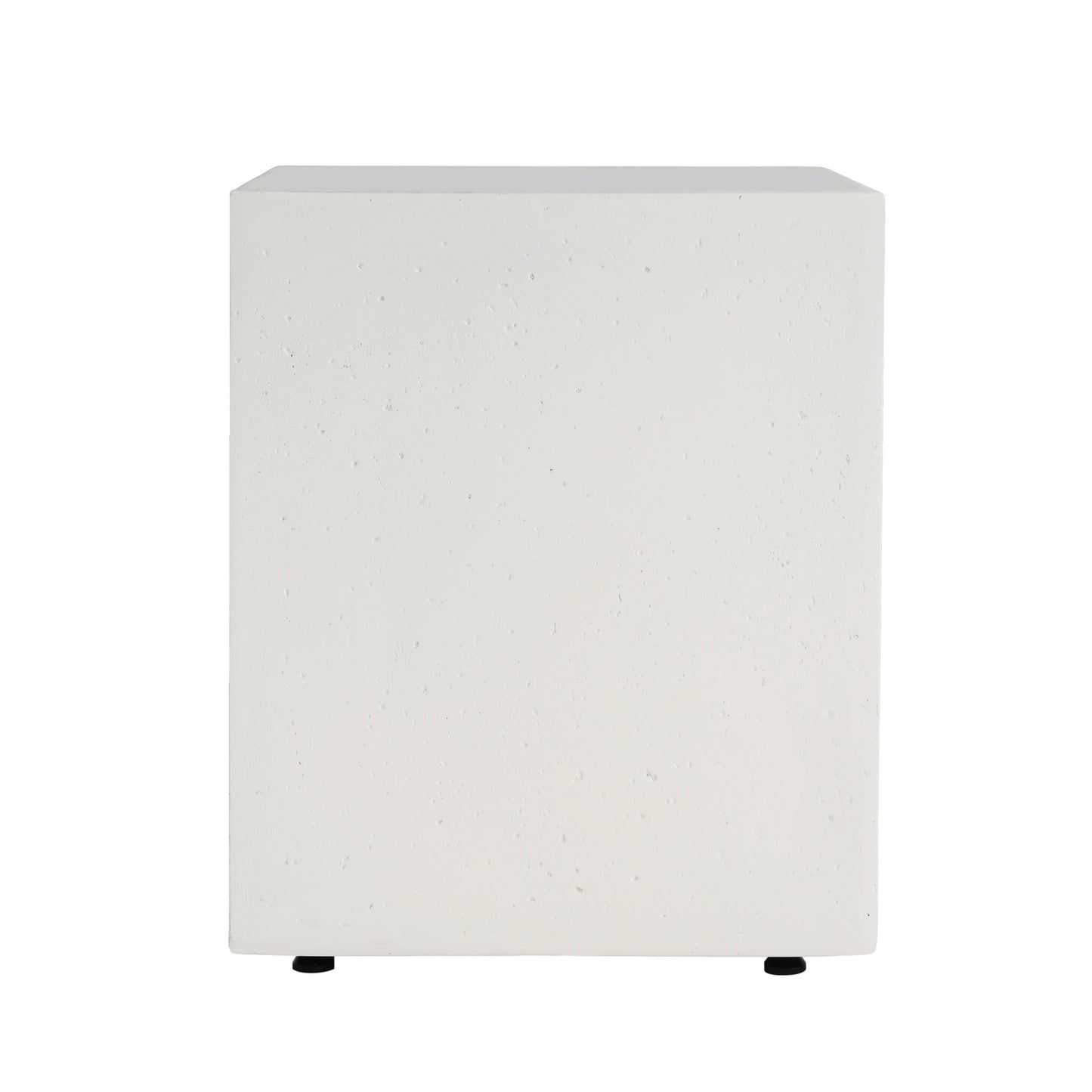 Christopher Knight Home - Tavolino laterale porta-cisterna in cemento leggero per esterni Aidan