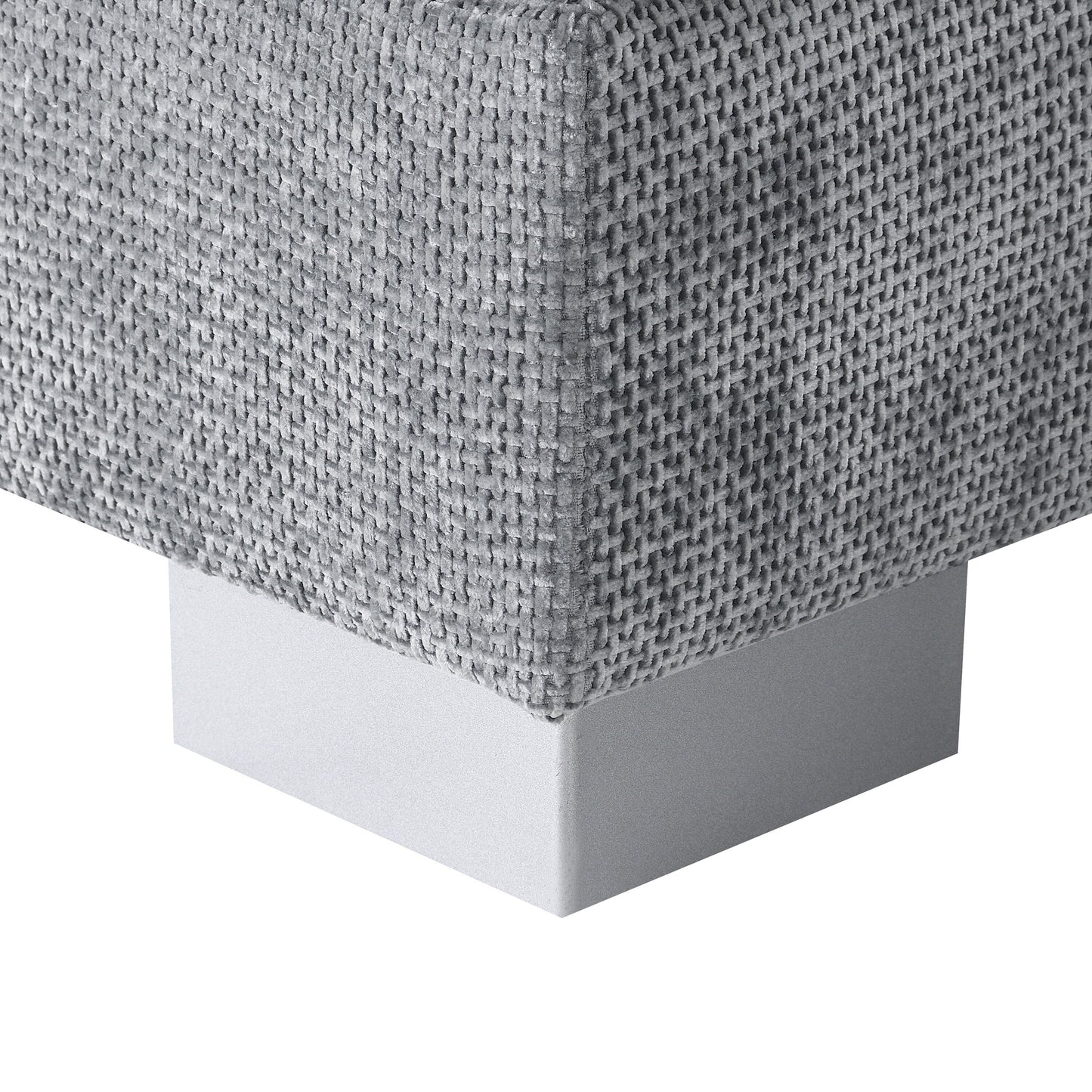 Divano componibile Cloud, set di divani di lusso a L con 2 cuscini gratuiti, mobili da interno in ciniglia a 4 posti con chaise longue oversize