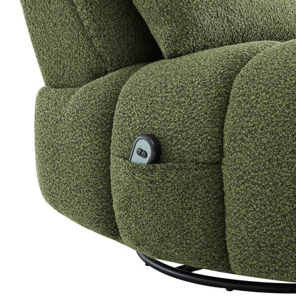 Poltrona reclinabile Cole Power con supporto lombare e meccanismo girevole