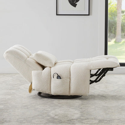 Poltrona reclinabile Cole Power con supporto lombare e meccanismo girevole