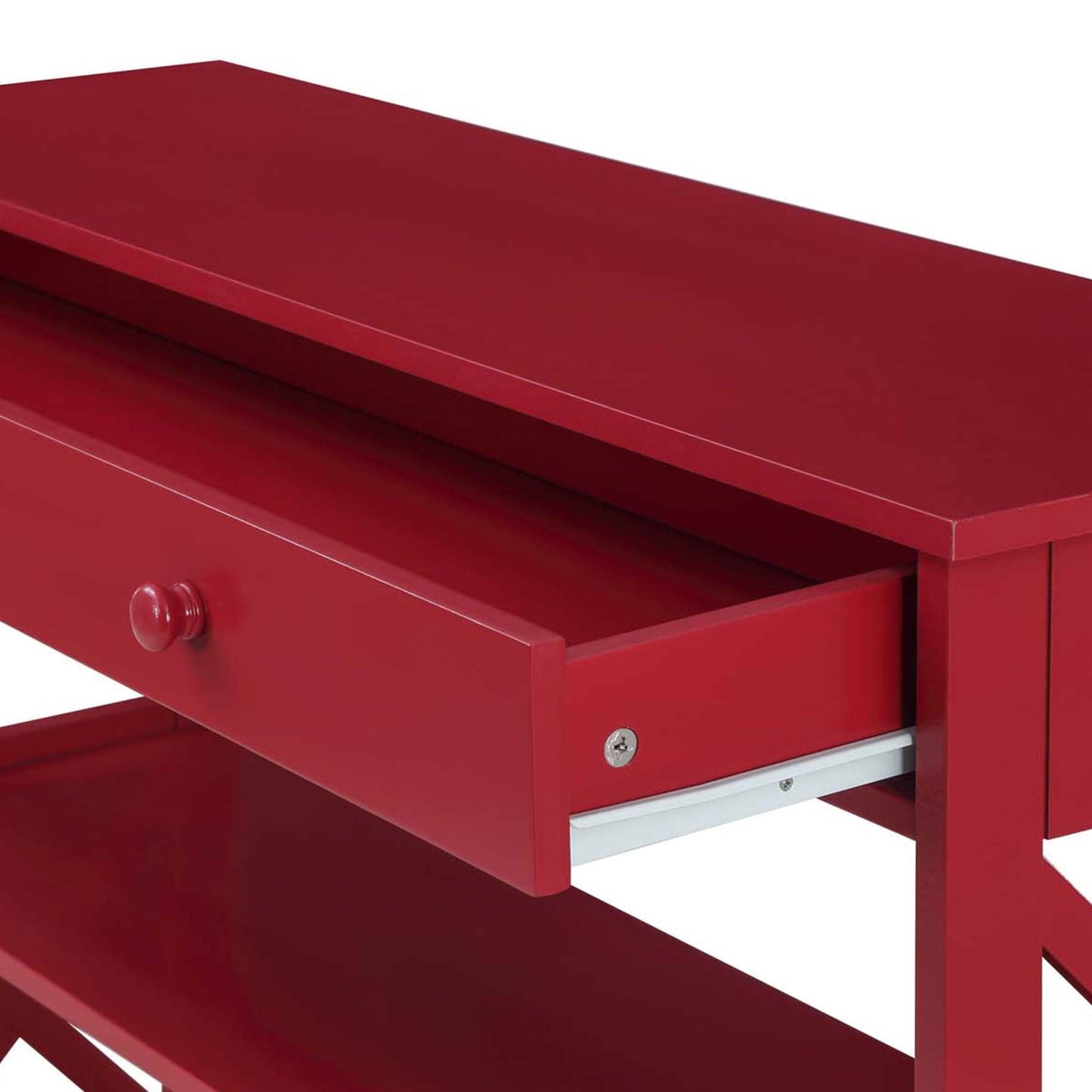 Convenience Concepts Oxford Tavolo consolle con 1 cassetto e ripiani