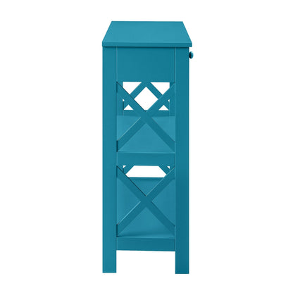 Convenience Concepts Oxford Tavolo consolle con 1 cassetto e ripiani