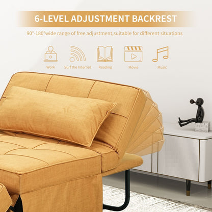 Divano letto trasformabile, poltrona, pouf pieghevole, poltrone reclinabili per soggiorno