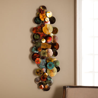 Scultura da parete in metallo Hightower di SEI Furniture