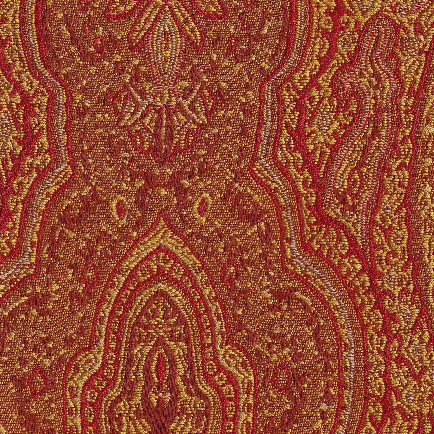 Panca contenitore imbottita Copper Grove Muscari con finiture a borchie