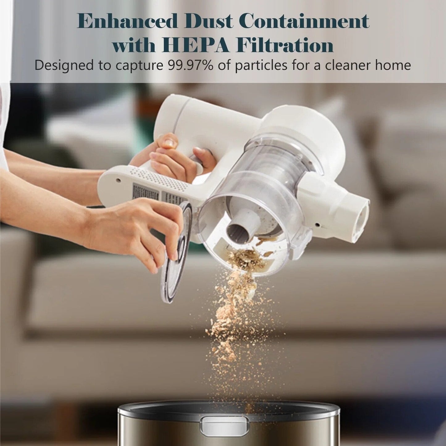 Aspirapolvere a batteria 3 in 1, leggero, per tappeti, pavimenti duri, peli di animali e pulizia della casa