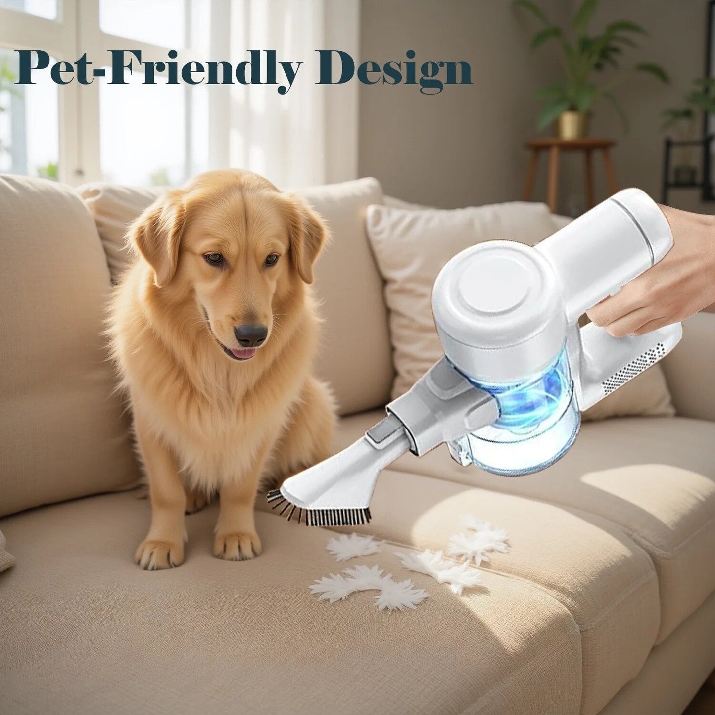 Aspirapolvere a batteria 3 in 1, leggero, per tappeti, pavimenti duri, peli di animali e pulizia della casa